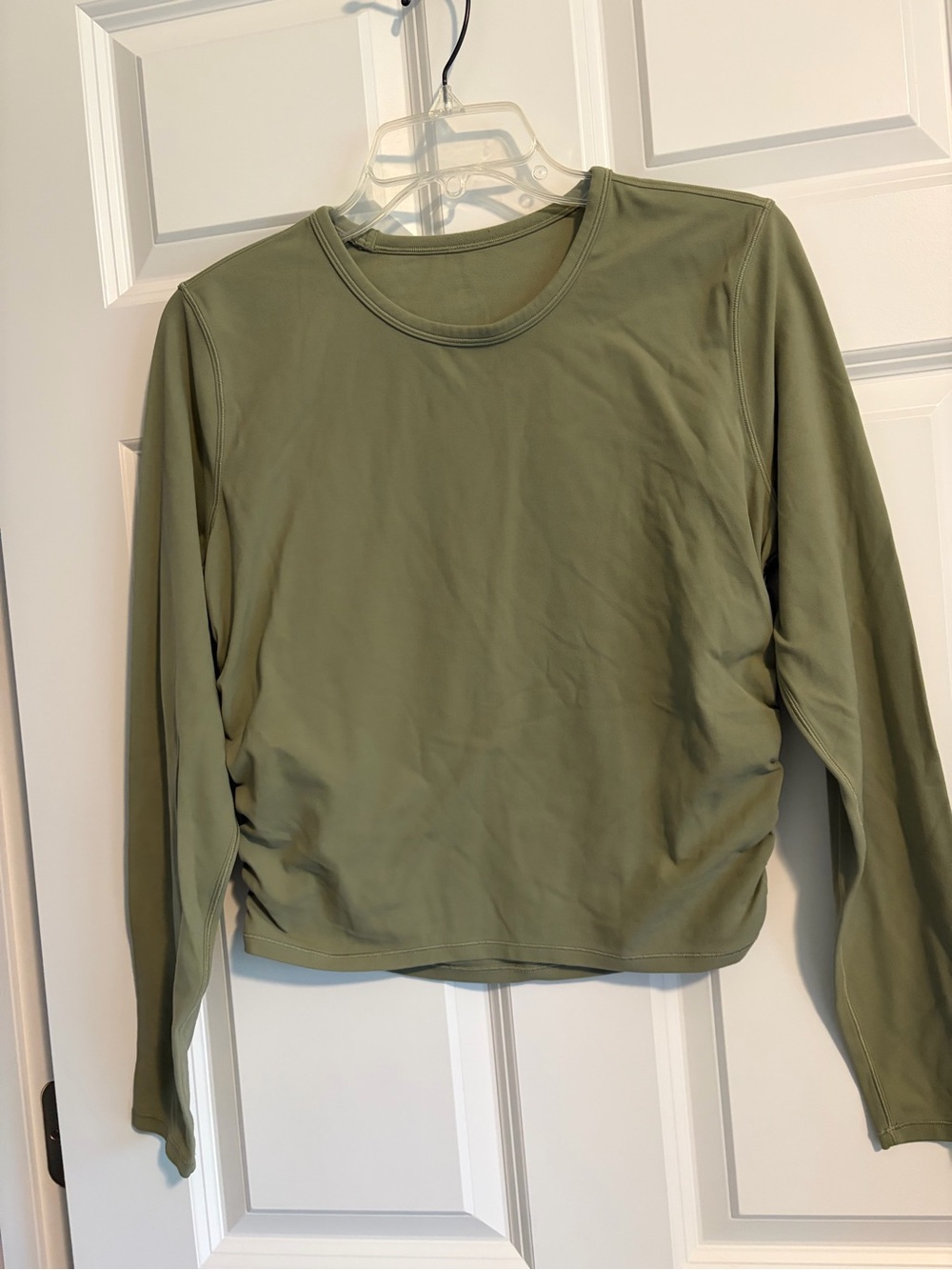 Lululemon Olive Green Long-Sleeve Women’s Top